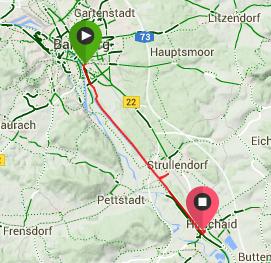 Von Bamberg nach Hirschaid